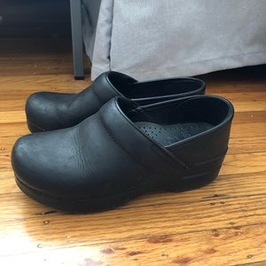 Dansko Professional oiled clogs, matte black